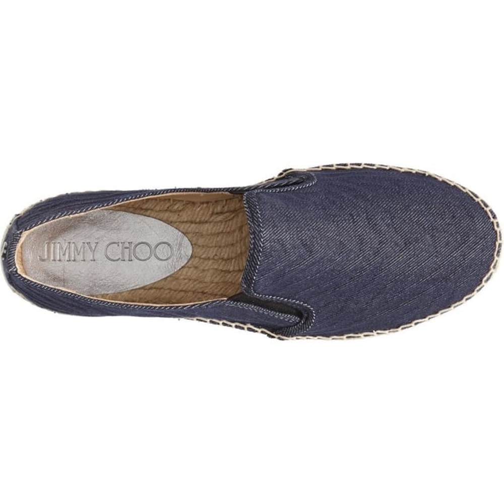 Jimmy Choo ‘Dawn’ Espadrille Denim, Size: 36.5